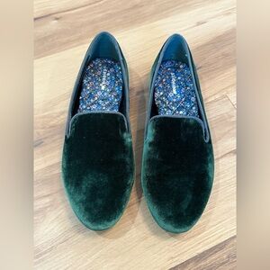 Birdies The Starling Hunter Green Loafers